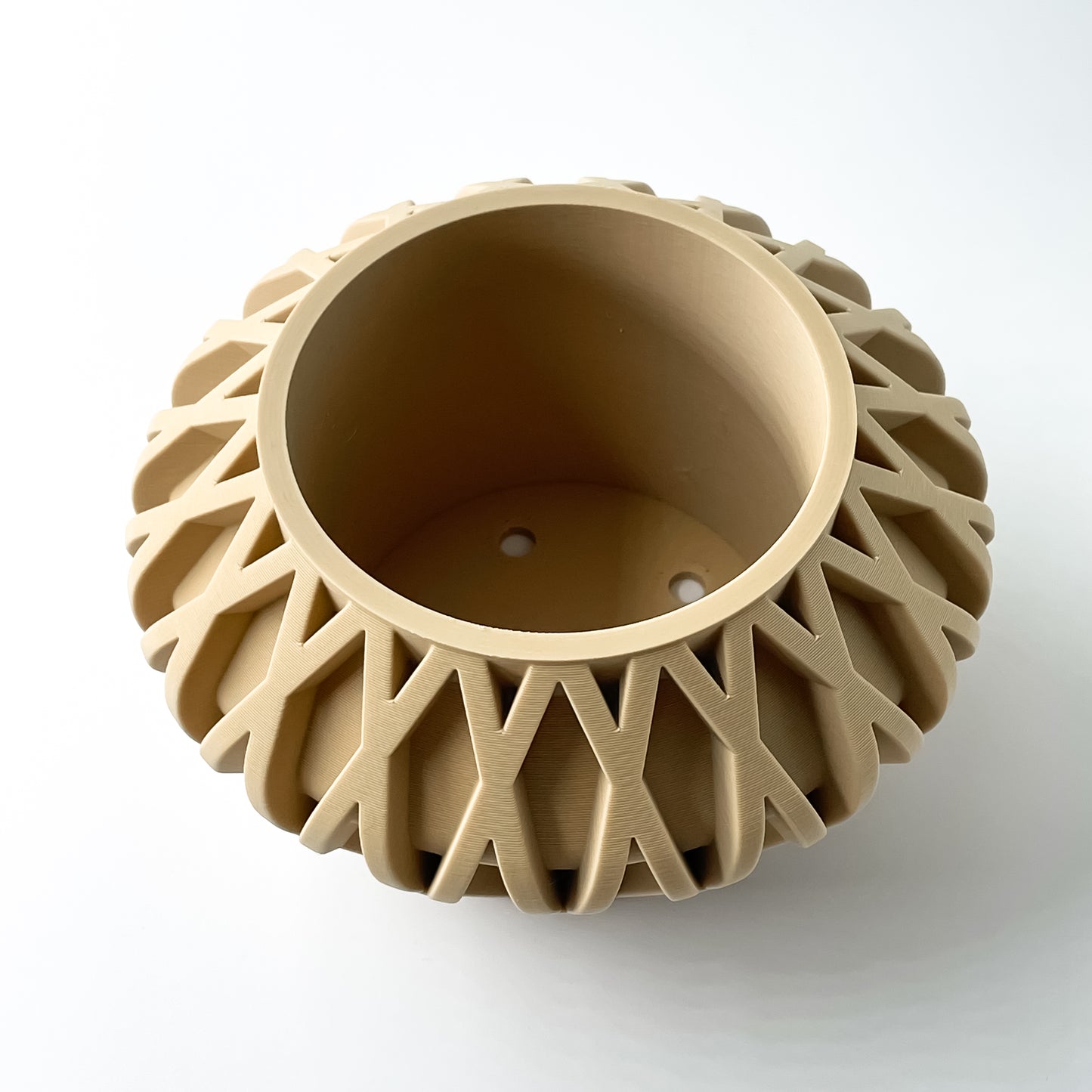 The Suvan Interior Planter Pot with Drainage Tray