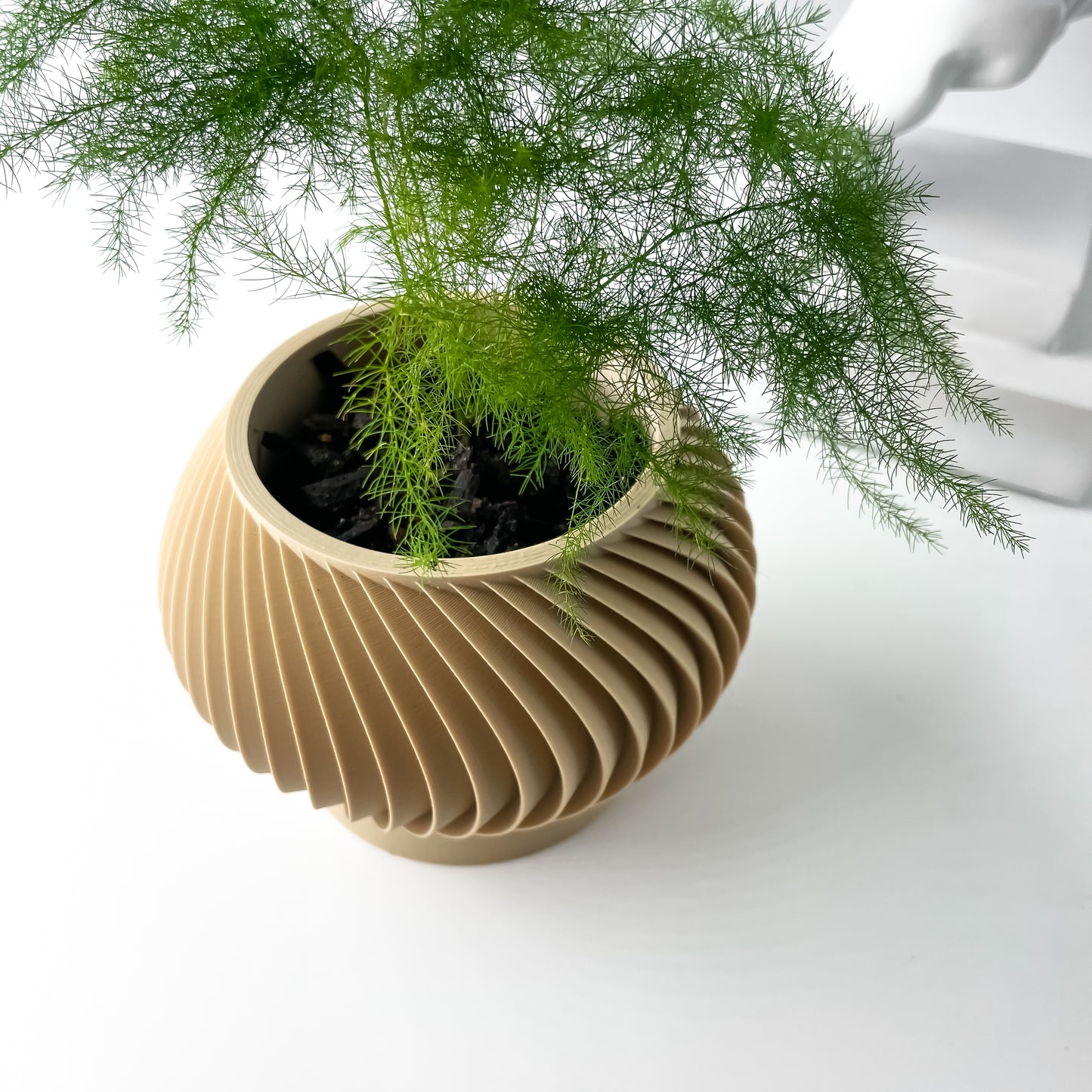 The Caleth Interior Planter Pot with Drainage Tray
