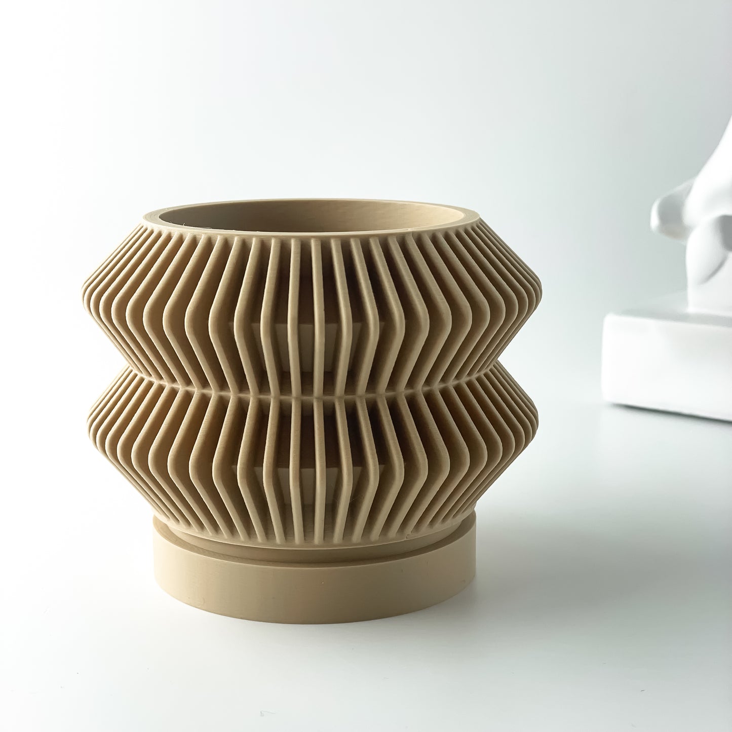 The Rodel Interior Planter Pot with Drainage Tray
