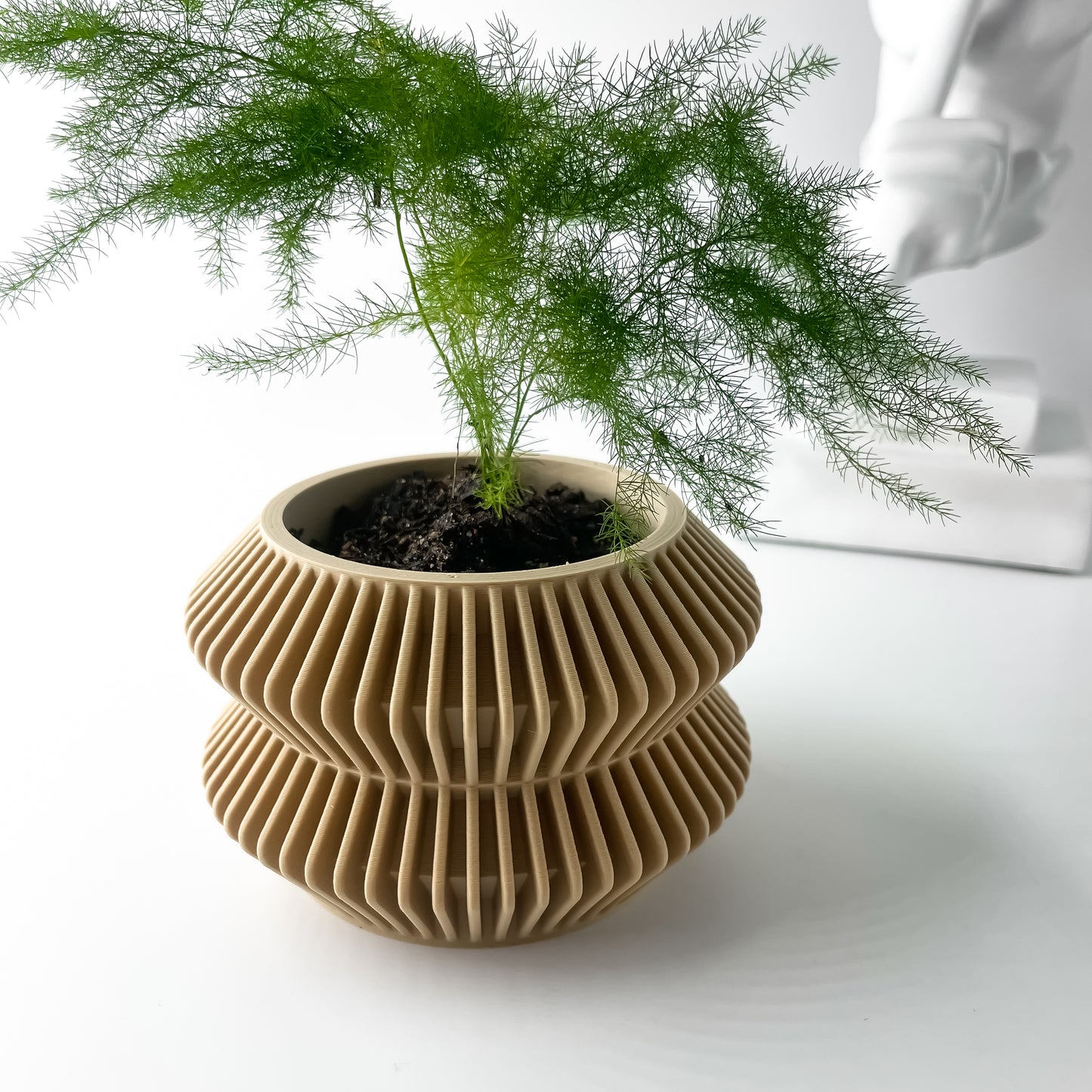 The Rodel Interior Planter Pot with Drainage Tray