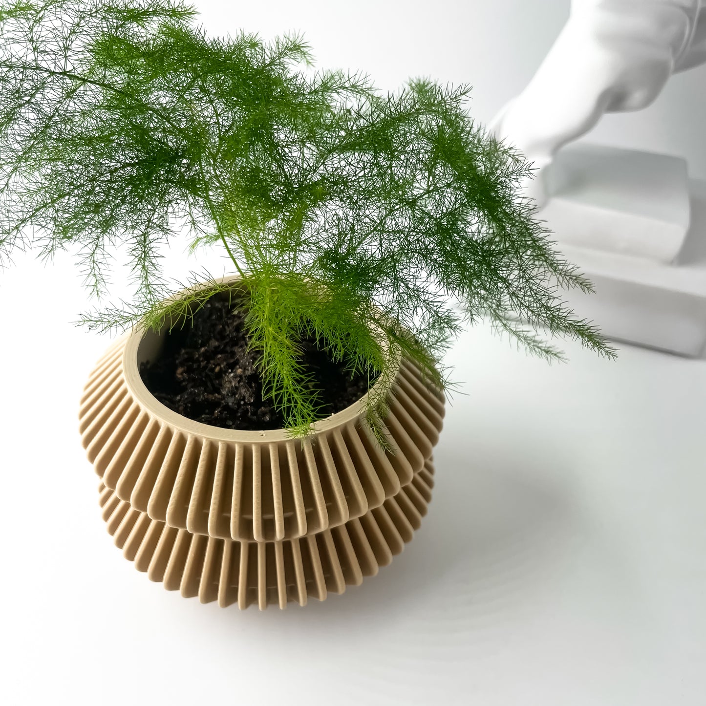 The Rodel Interior Planter Pot with Drainage Tray