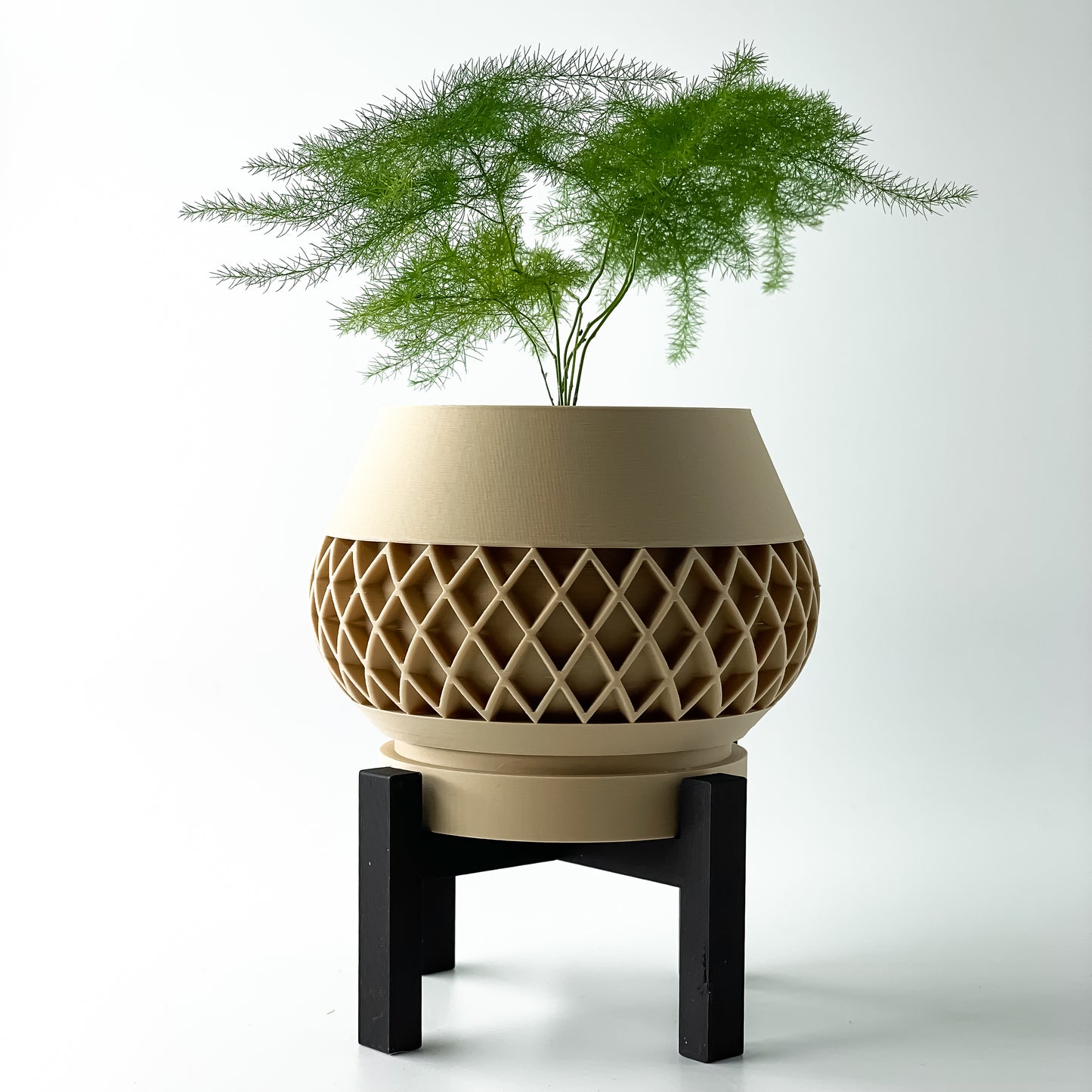 The Elson Interior Planter Pot with Drainage Tray