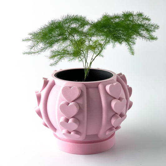 The Frenor Interior Planter Pot with Drainage Tray