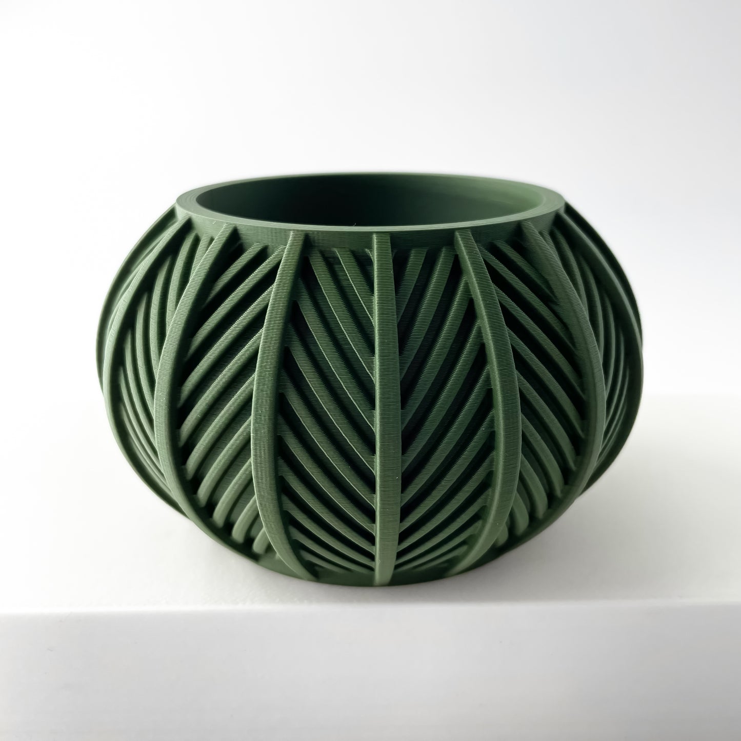 The Lorv Interior Planter Pot with Drainage Tray