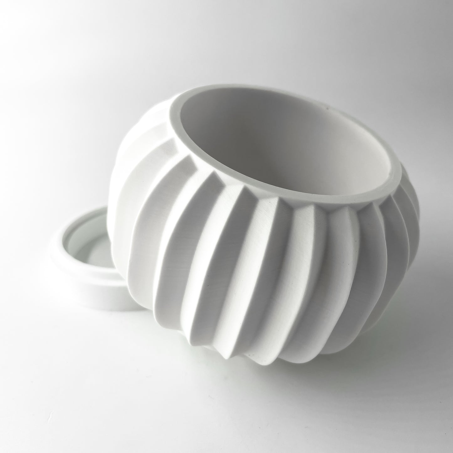 The Olin Interior Planter Pot with Drainage Tray