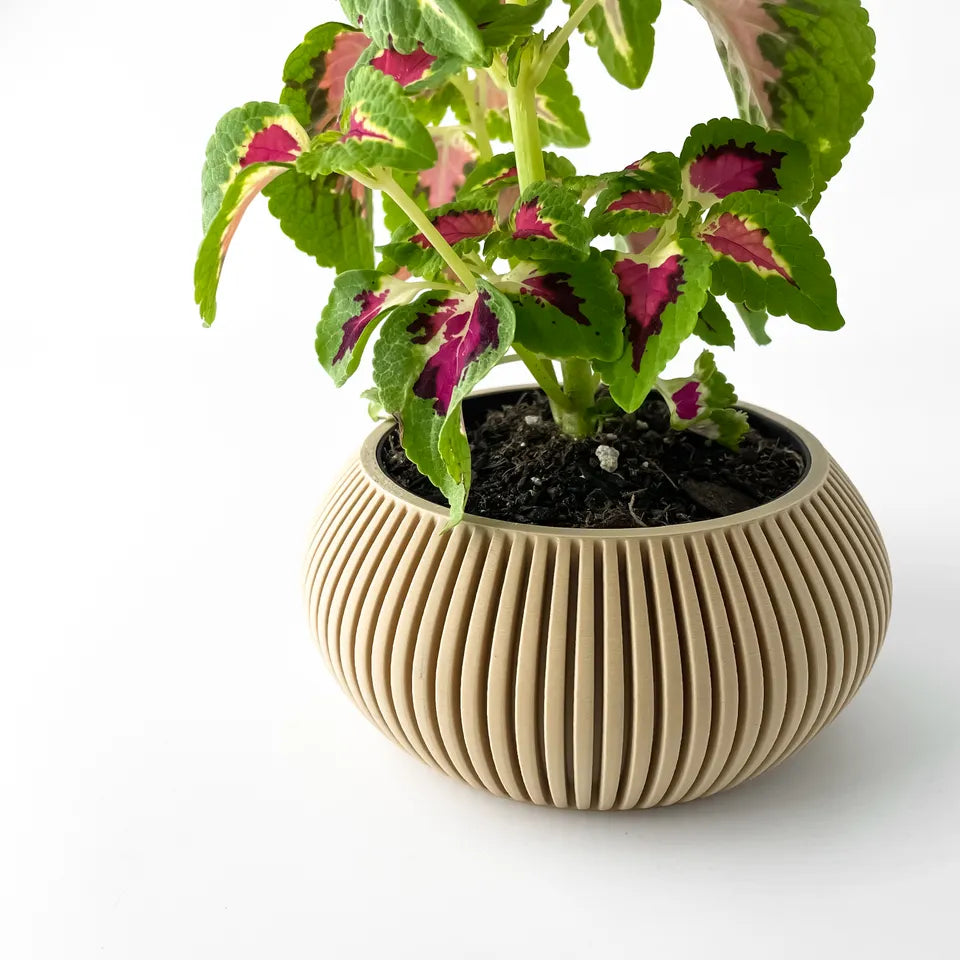 The Torme Interior Planter Pot with Drainage Tray