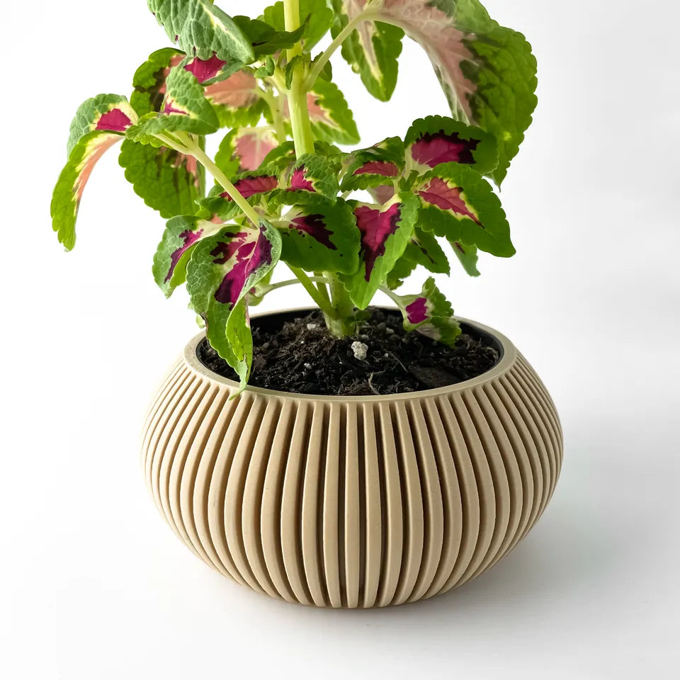 The Torme Interior Planter Pot with Drainage Tray