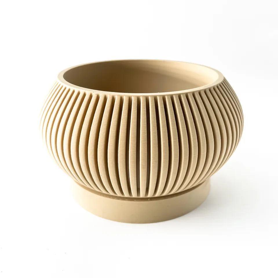 The Torme Interior Planter Pot with Drainage Tray