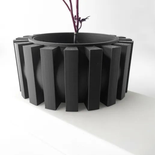 The Erlin Interior Planter Pot with Drainage Tray