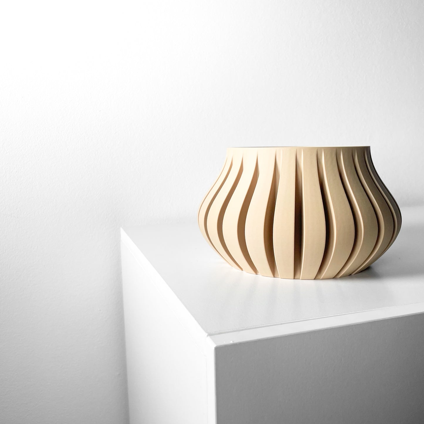 The Toril Interior Planter Pot with Drainage Tray