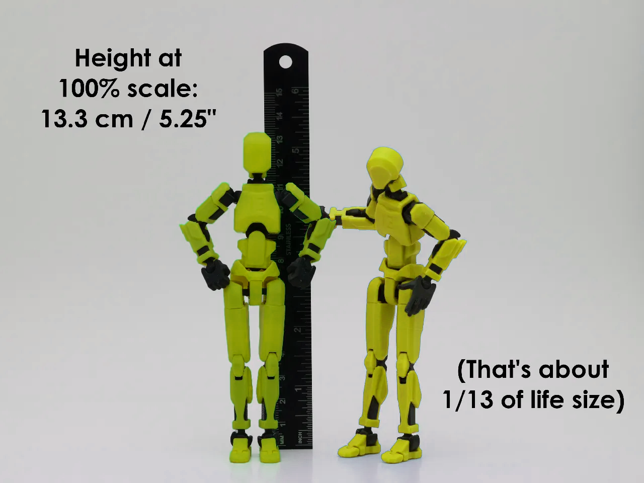 Dummy 13 Action Figure | Build Yourself | With Weapons (5.25inches)