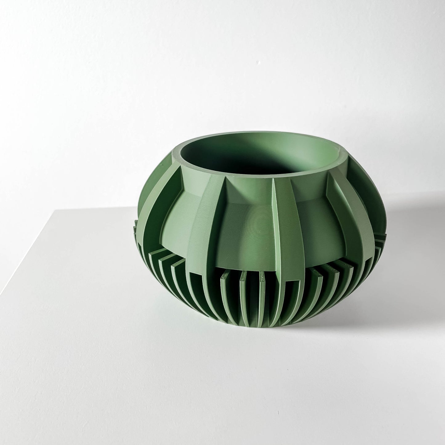 The Loso Interior Planter Pot with Drainage Tray
