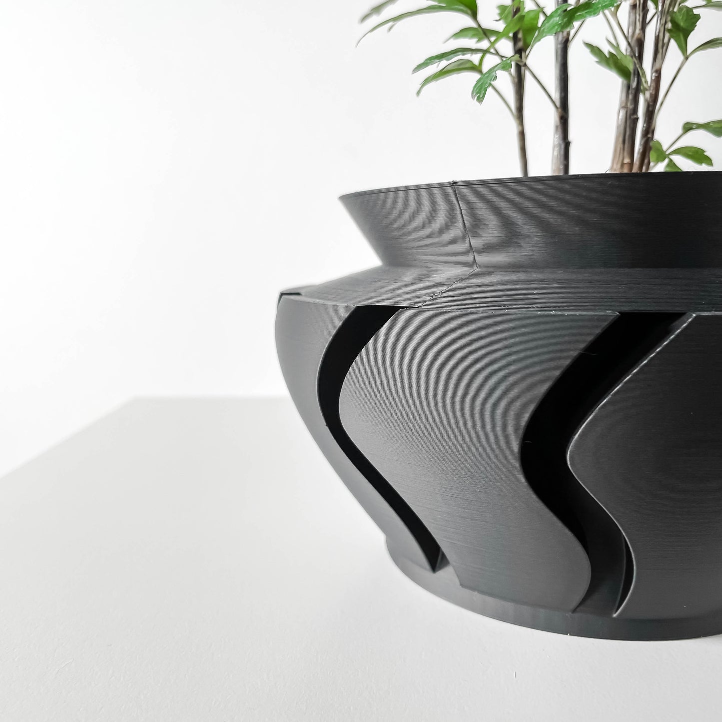 The Inero Interior Planter Pot with Drainage Tray