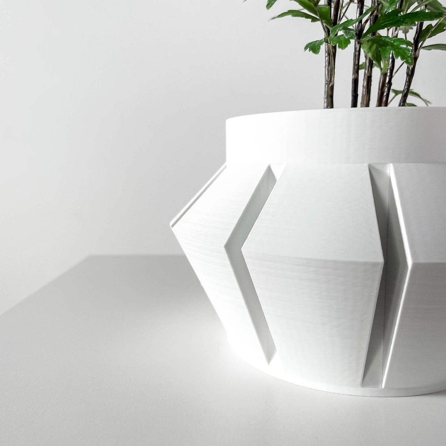 The Erno Interior Planter Pot with Drainage Tray