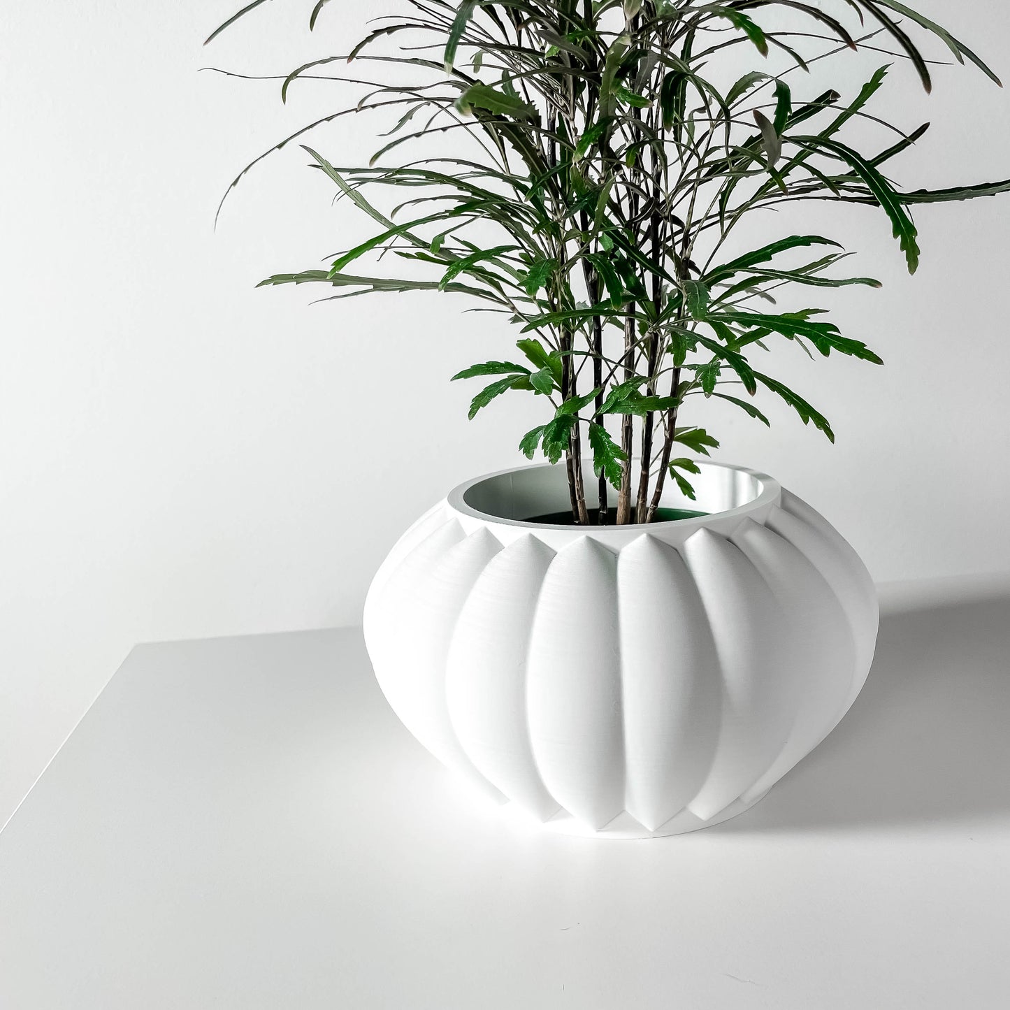 The Bunos Interior Planter Pot with Drainage Tray