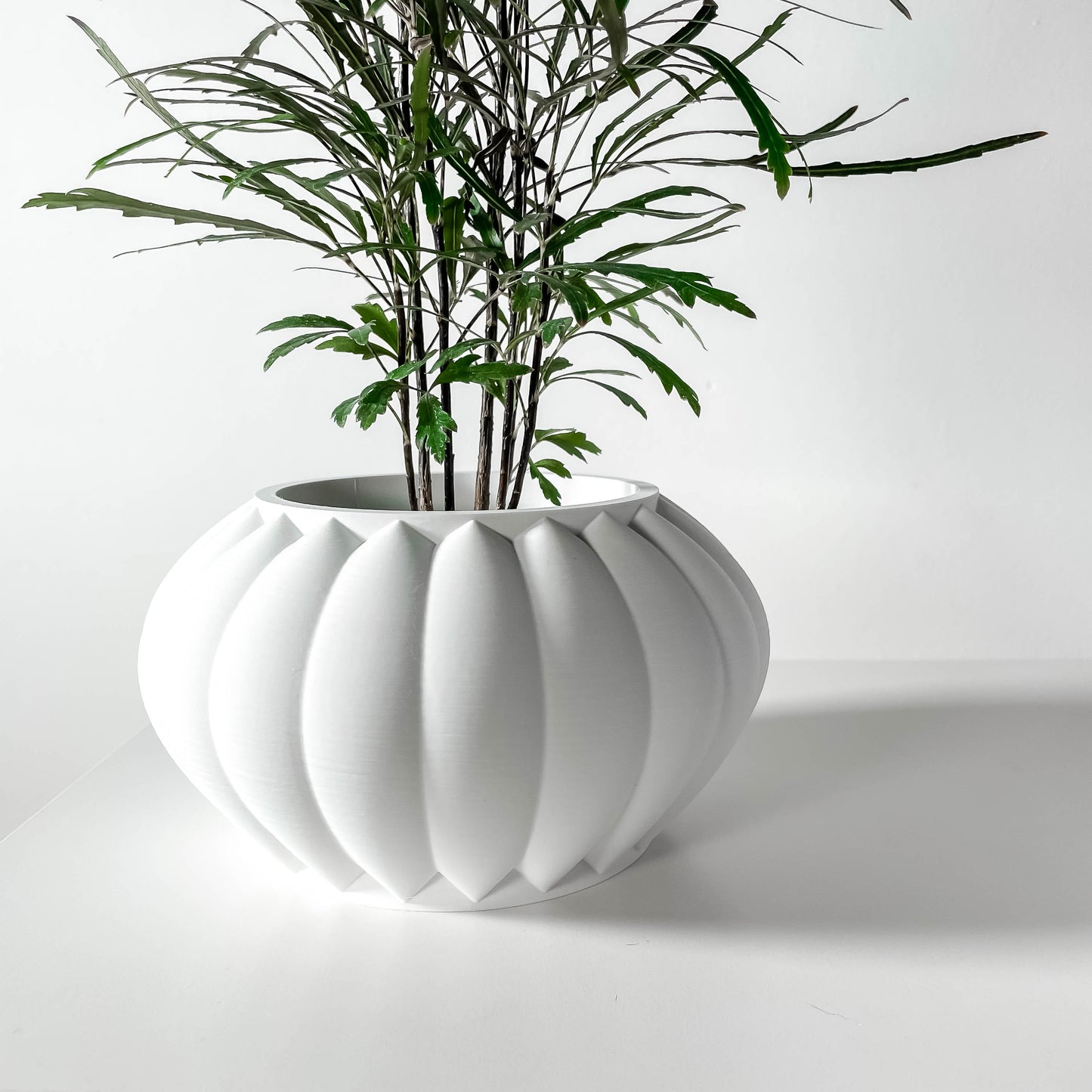 The Bunos Interior Planter Pot with Drainage Tray