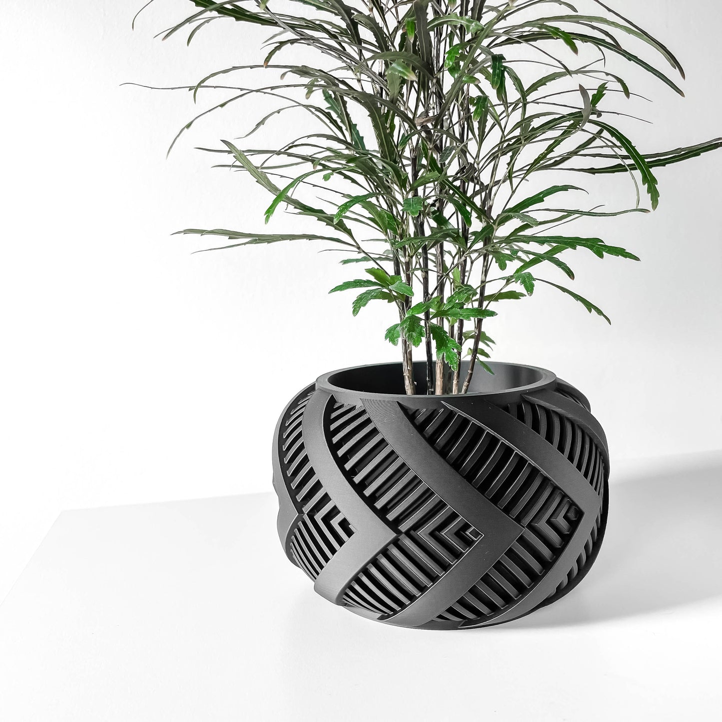 The Alko Interior Planter Pot with Drainage Tray