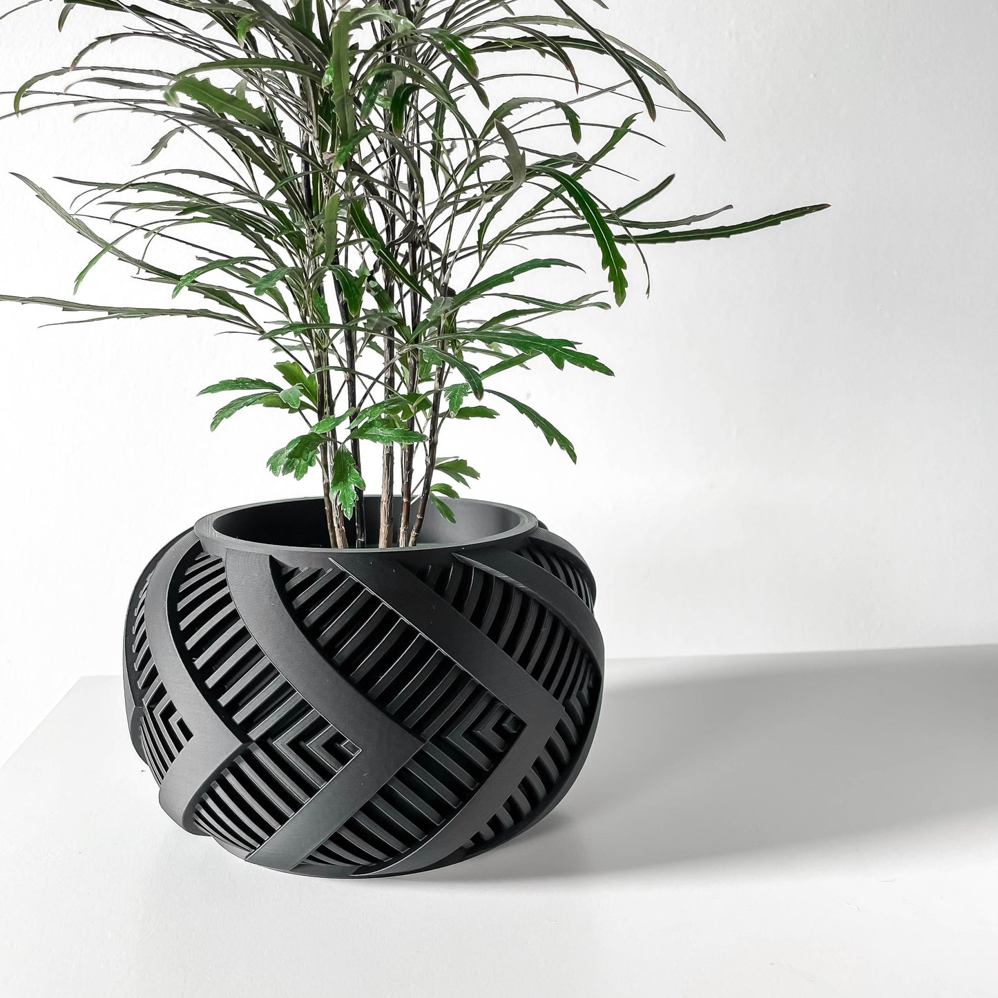 The Alko Interior Planter Pot with Drainage Tray