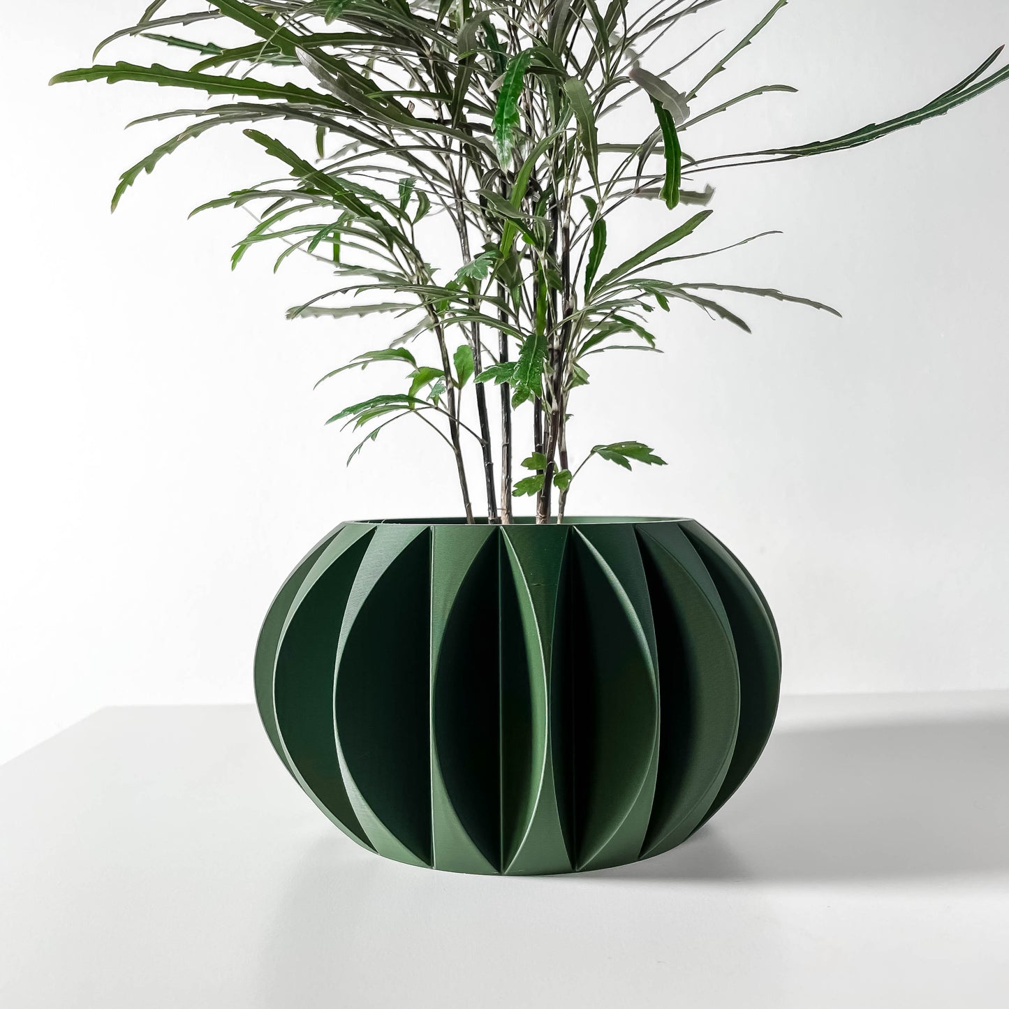 KIRE INTERIOR PLANTER POT WITH DRAINAGE TRAY