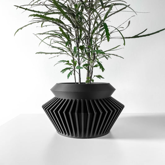 The Quano Interior Planter Pot with Drainage Tray