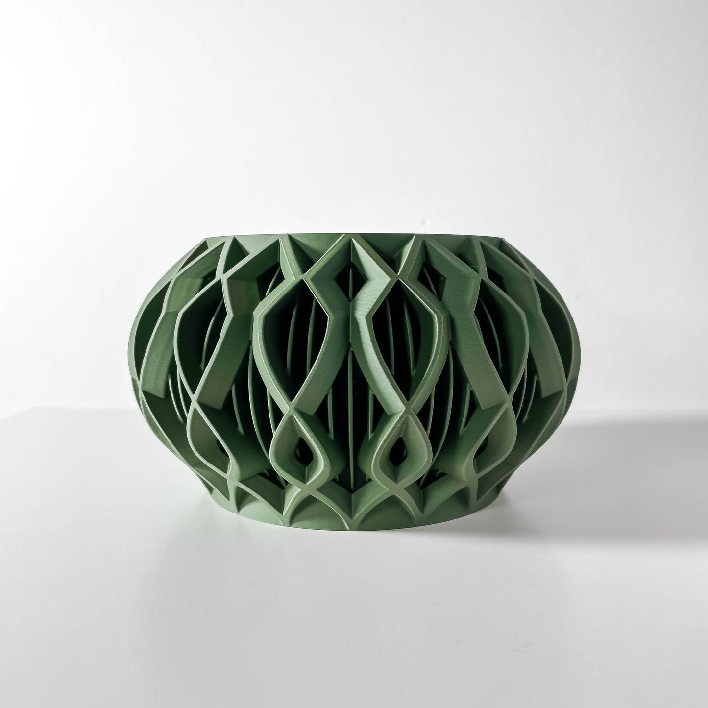 The Octa Interior Planter Pot with Drainage Tray