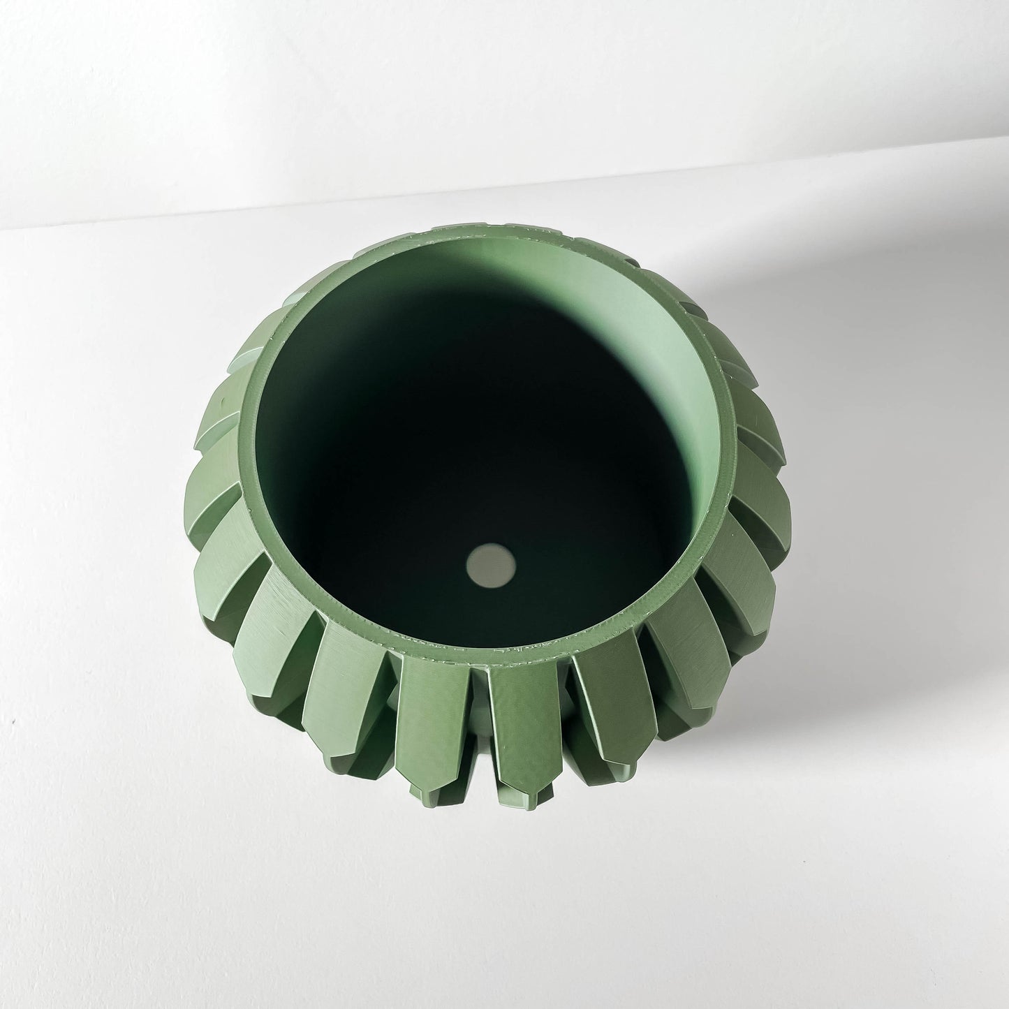 The Gervi Interior Planter Pot with Drainage Tray