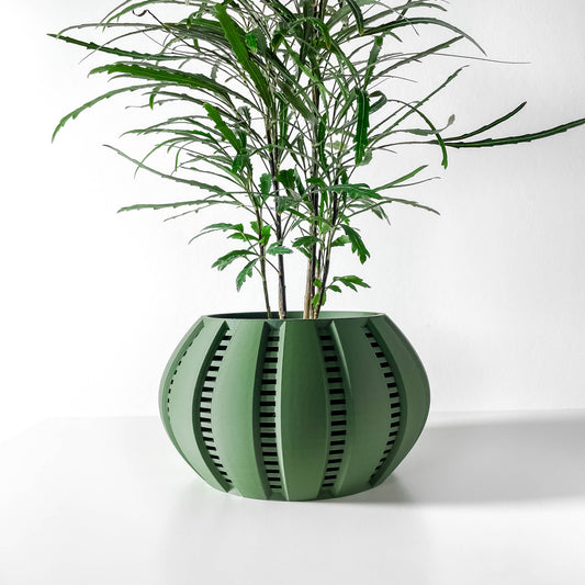The Balu Interior Planter Pot with Drainage Tray