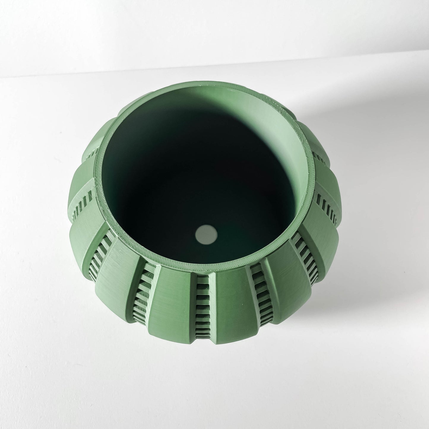 The Balu Interior Planter Pot with Drainage Tray