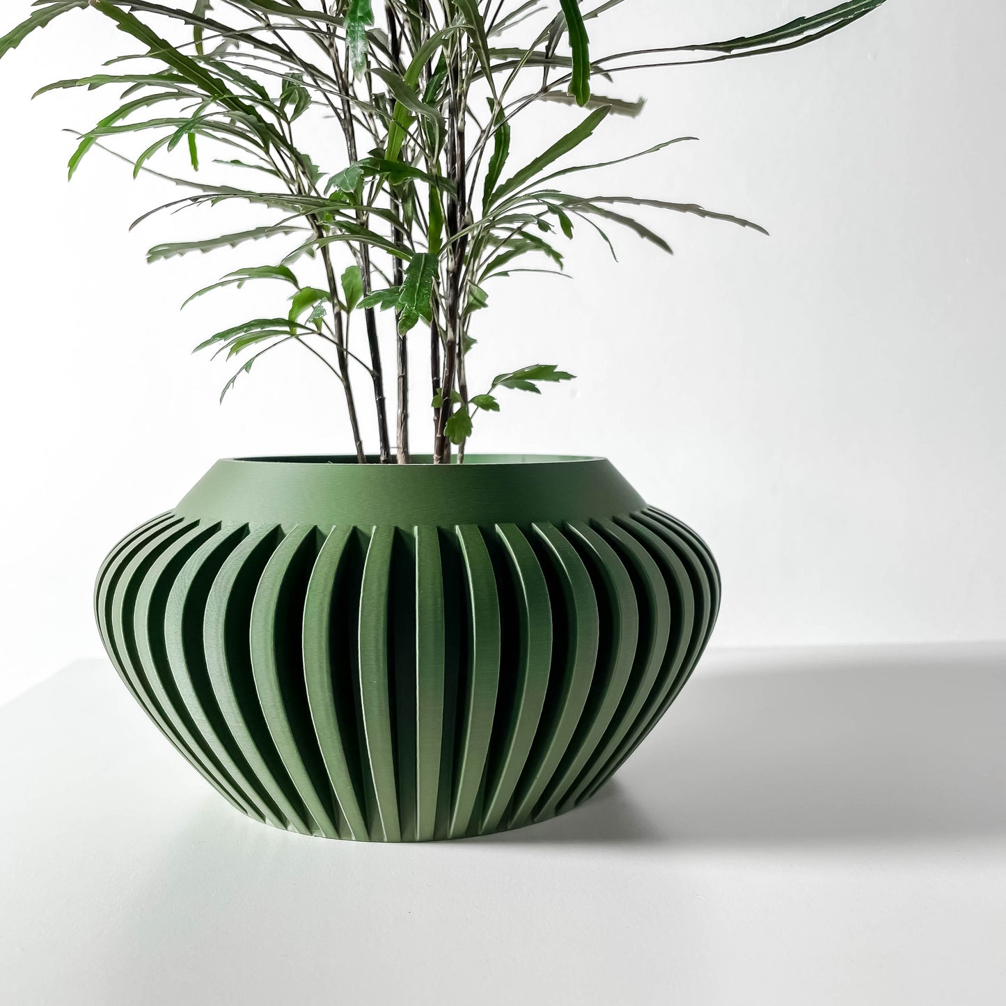 The Caios Interior Planter Pot with Drainage Tray