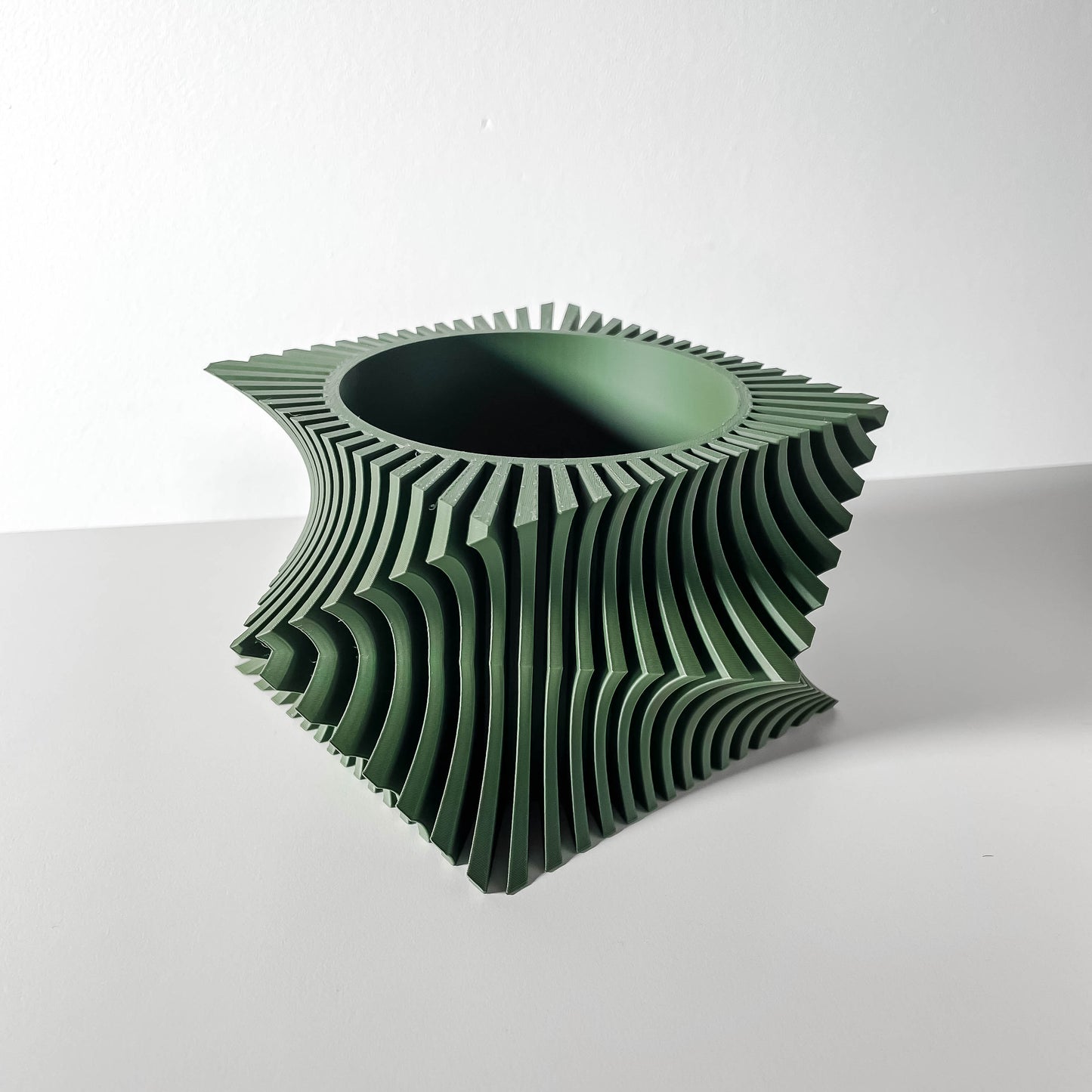 The Anio Wacky Interior Planter Pot with Drainage Tray